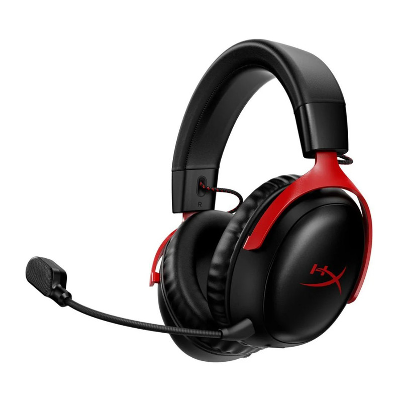 HyperX Cloud III Wireless Gaming Headset - Black & Red - سماعة